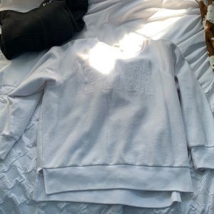 never worn white victoria secrets crew neck